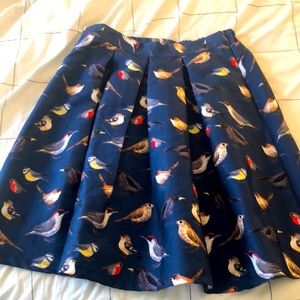 A-Line Bird Skirt